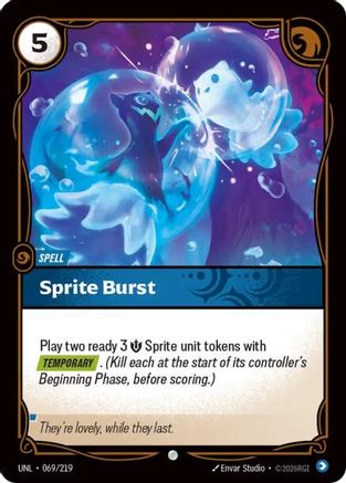 Sprite Burst (069/219) - Unleashed Foil-1