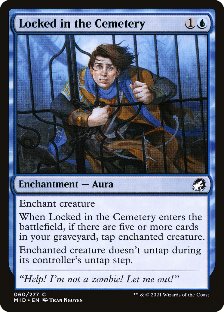 Locked in the Cemetery [Innistrad: Midnight Hunt]-1