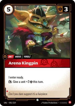 Arena Kingpin (001/219) - Unleashed-1