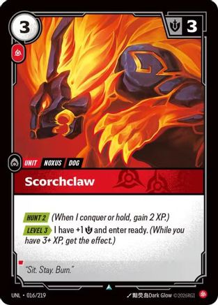 Scorchclaw (016/219) - Unleashed-1