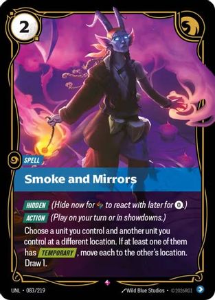 Smoke and Mirrors (083/219) - Unleashed Foil-1