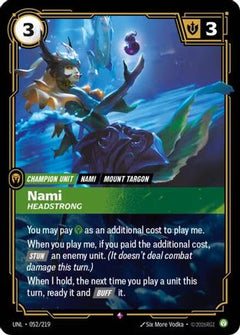 Nami - Headstrong (052/219) - Unleashed Foil-1