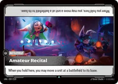 Amateur Recital (207/219) - Unleashed Foil-1