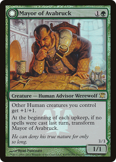Mayor of Avabruck // Howlpack Alpha [Innistrad Prerelease Promos]-3