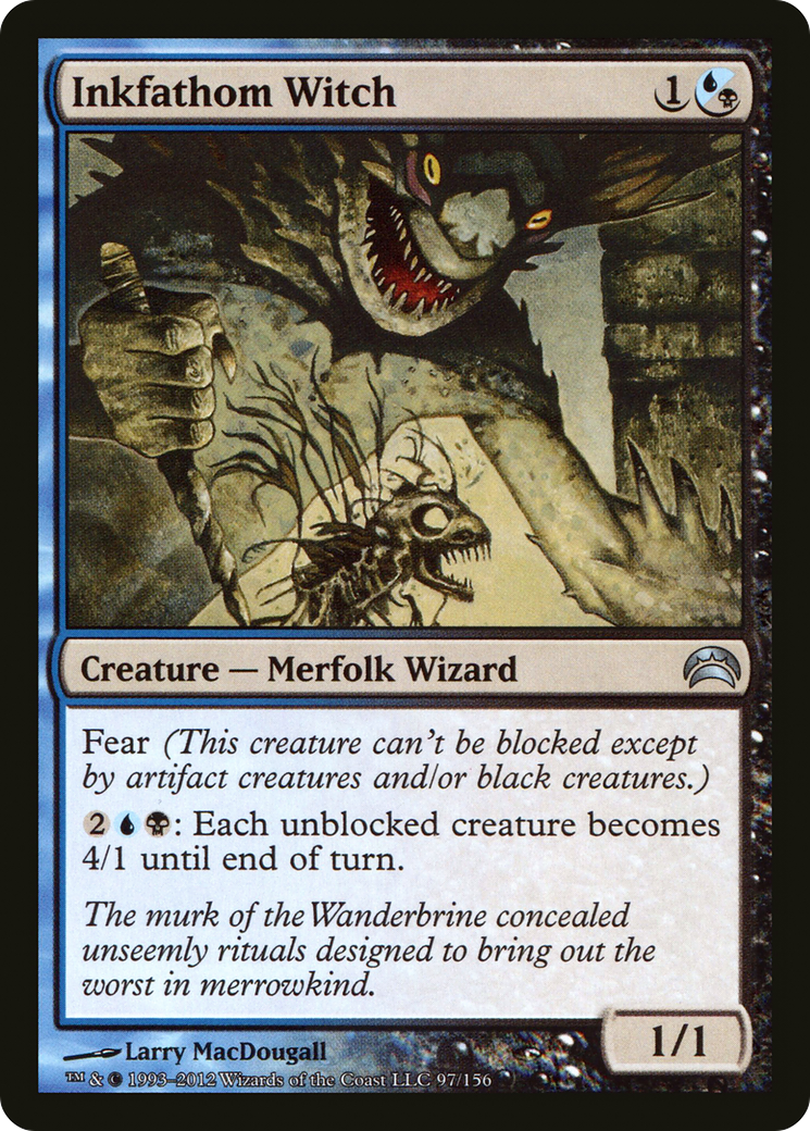 Inkfathom Witch [Planechase 2012]-1