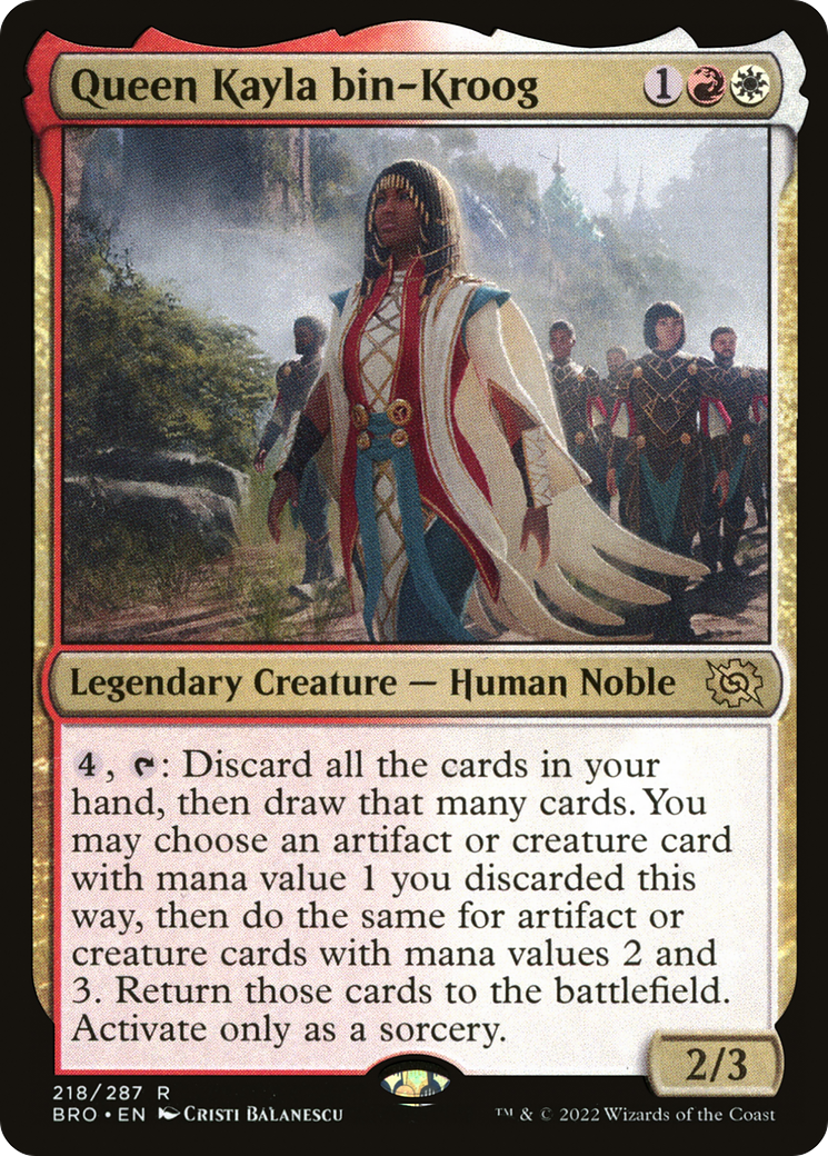 Queen Kayla bin-Kroog [The Brothers' War]-1