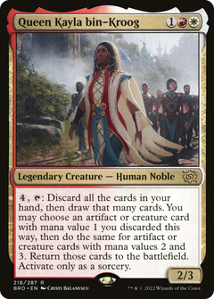 Queen Kayla bin-Kroog [The Brothers' War]-1
