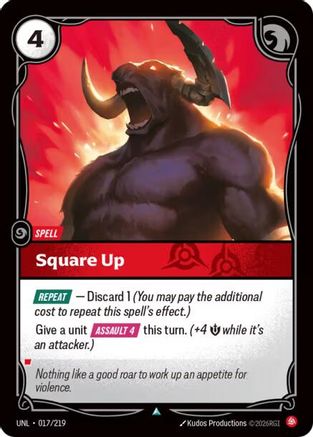 Square Up (017/219) - Unleashed-1