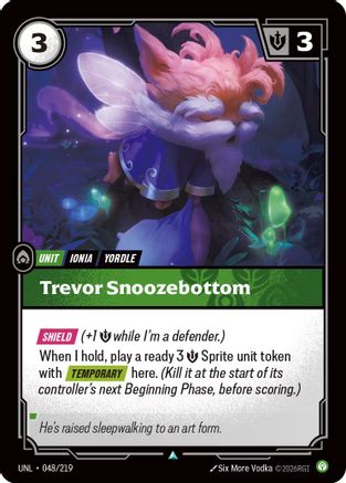 Trevor Snoozebottom (048/219) - Unleashed-1