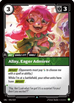Allay, Eager Admirer (041/219) - Unleashed Foil-1