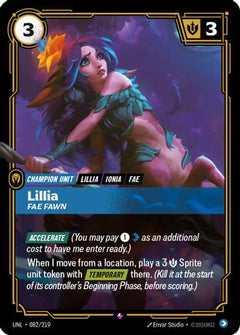 Lillia - Fae Fawn (082/219) - Unleashed Foil-1