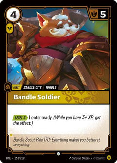 Bandle Soldier (151/219) - Unleashed Foil-1