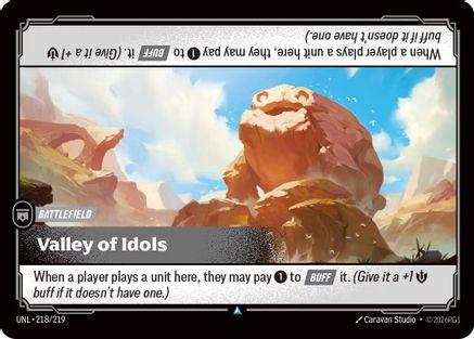Valley of Idols (218/219) - Unleashed Foil-1