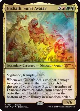 Gishath, Sun's Avatar (MEDIA-011) - Media Promos Foil-1