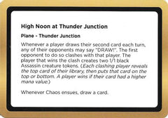High Noon at Thunder Junction (Black Lotus Unknown Planechase) (OVER-) - Oversize Cards-1