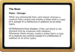 The Bean (Black Lotus Unknown Planechase) (OVER-) - Oversize Cards-1