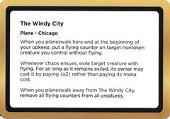 The Windy City (Black Lotus Unknown Planechase) (OVER-) - Oversize Cards-1