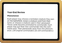 Year-End Review (Black Lotus Unknown Planechase) (OVER-) - Oversize Cards-1