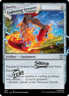 Lightning Greaves (382) (SLD-382) - Secret Lair Drop Series-1