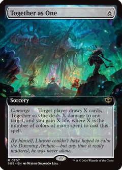Together as One (Extended Art) (SOS-307) - Secrets of Strixhaven-1