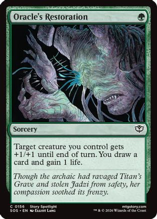 Oracle's Restoration (SOS-156) - Secrets of Strixhaven-1