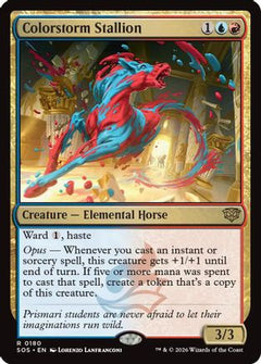 Colorstorm Stallion (SOS-180) - Secrets of Strixhaven Foil-1