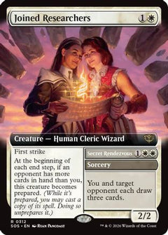 Joined Researchers (Extended Art) (SOS-312) - Secrets of Strixhaven Foil-1