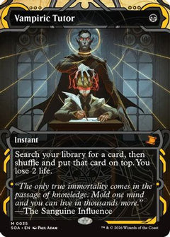 Vampiric Tutor (SOA-035) - Secrets of Strixhaven: Mystical Archive-1