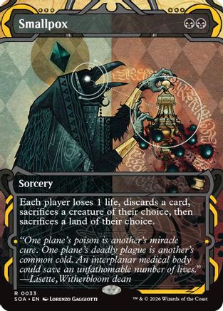 Smallpox (SOA-033) - Secrets of Strixhaven: Mystical Archive Foil-1