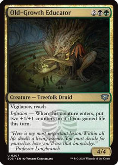 Old-Growth Educator (SOS-207) - Secrets of Strixhaven-1