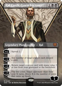 Ral Zarek, Guest Lecturer (Borderless) (SOS-282) - Secrets of Strixhaven-1