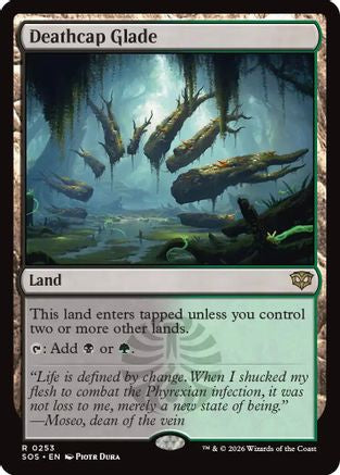 Deathcap Glade (SOS-253) - Secrets of Strixhaven Foil-1