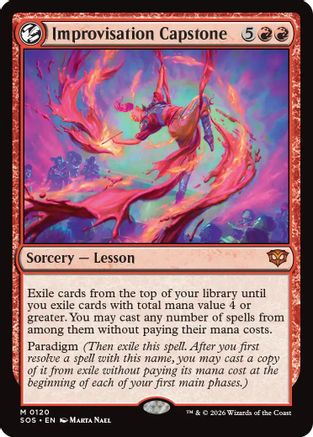 Improvisation Capstone (SOS-120) - Secrets of Strixhaven Foil-1
