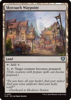 Skycoach Waypoint (SOS-261) - Secrets of Strixhaven Foil-1