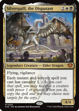 Silverquill, the Disputant (SOS-226) - Secrets of Strixhaven Foil-1