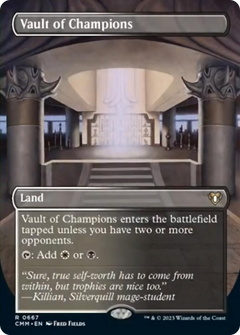 Vault of Champions (Borderless Alternate Art) [Commander Masters]-1