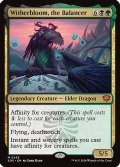 Witherbloom, the Balancer (SOS-245) - Secrets of Strixhaven Foil-1