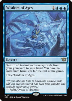 Wisdom of Ages (SOS-071) - Secrets of Strixhaven-1