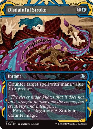 Disdainful Stroke (SOA-017) - Secrets of Strixhaven: Mystical Archive-1