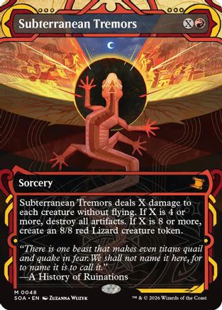 Subterranean Tremors (SOA-048) - Secrets of Strixhaven: Mystical Archive-1