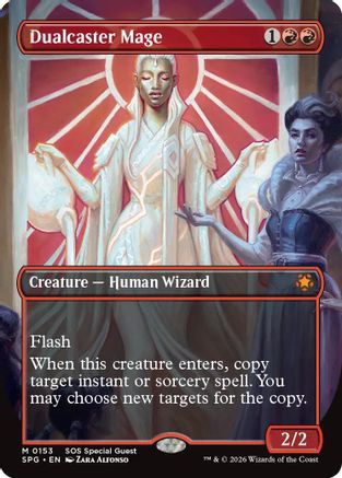Dualcaster Mage (Borderless) (SPG-153) - Special Guests-1