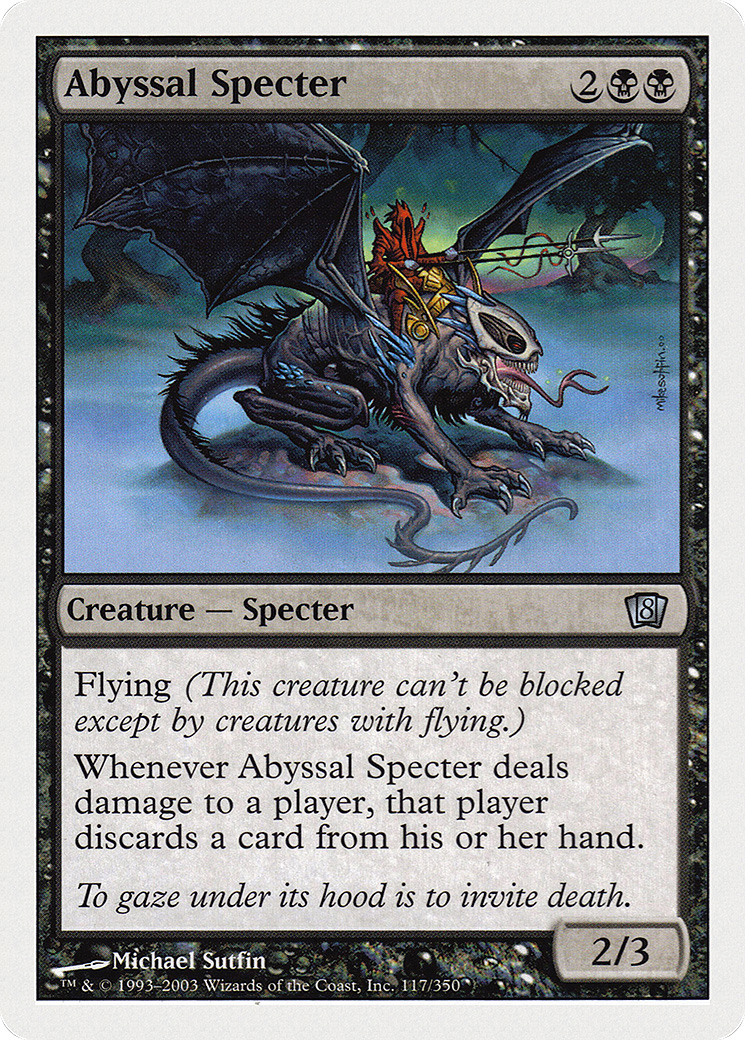 Abyssal Specter [Eighth Edition]-1