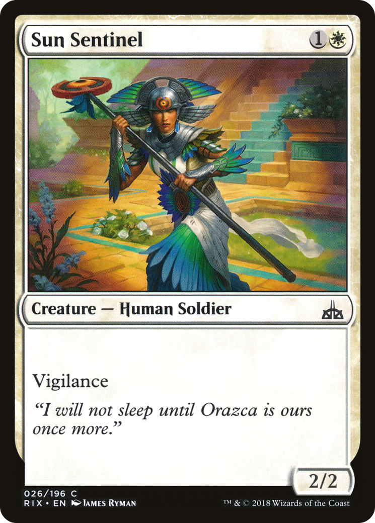 Sun Sentinel [Rivals of Ixalan]-1