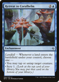 Retreat to Coralhelm [Battle for Zendikar]-1