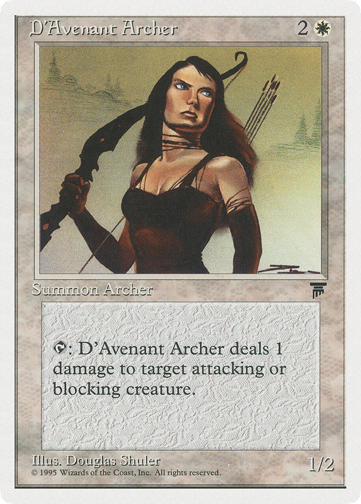 D'Avenant Archer [Chronicles]-1
