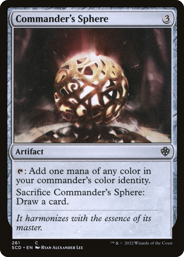 Commander's Sphere [Starter Commander Decks]-1