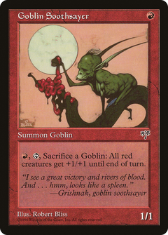 Goblin Soothsayer [Mirage]-1
