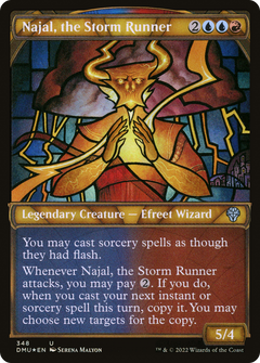 Najal, the Storm Runner (Showcase Textured) [Dominaria United]-1
