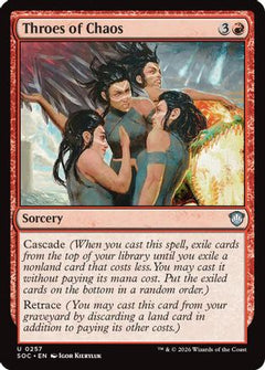 Throes of Chaos (SOC-257) - Commander: Secrets of Strixhaven-1