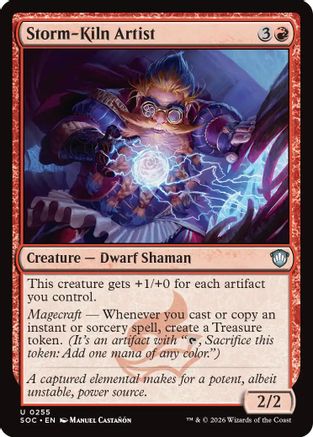 Storm-Kiln Artist (SOC-255) - Commander: Secrets of Strixhaven-1